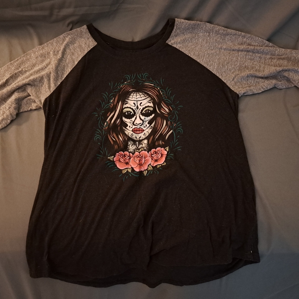 Lot Candy skulls Torrid 00 tshirts